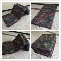 Climbing gymnastics mat Kindergarten outdoor physical fitness three-fold camouflage mat crawling thickened childrens sports sponge floor mat