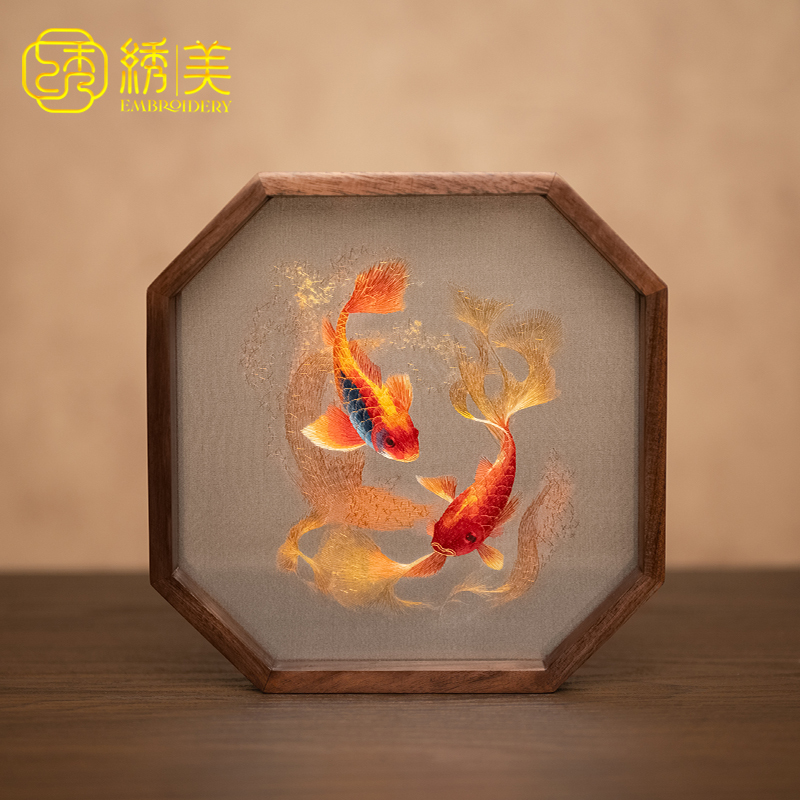 Suzhou Embroidery Ornaments, Chinese-Style Home Decoration, Handmade Double-Sided Embroidery, National Style Embroidery Gifts, Suzhou Embroidery Beauty, Creative Souvenirs Suzhou Embroidery Ornaments, Chinese-Style Home Decoration, Handmade Double-Sided Embroidery, National Style Embroidery Gifts, Suzhou Embroidery Beauty, Creative Souvenirs