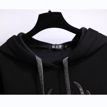 Foreign trade money Fashion style fall off shoulder sleeve hoodie for wome