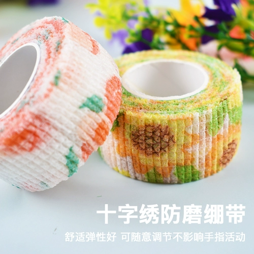 Защита пальцев, вспомогательная защитная эластичная повязка, 2023, с вышивкой, новая коллекция