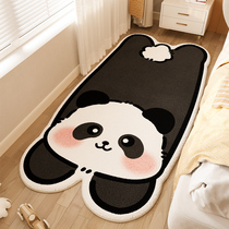 Cartoon bedroom carpet bedside blanket childrens room anti-fall floor mat master bedroom bed front thick mat window sill bay window mat
