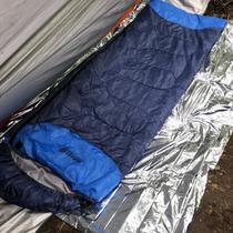 )Thick insulation blanket windproof survival blanket sleeping bag outdoor emergency blanket tent outdoor survival emergency supplies