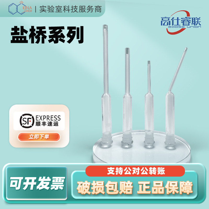 高仕睿联（GaossUnion）盐桥实验室科研专用盐桥玻璃盐桥PEEK盐桥