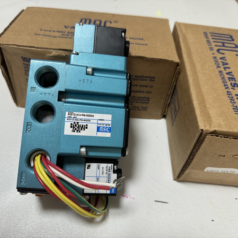 Mac Solenoid Valve 6000 Series 6321D-313-Pm-502Da Brand New Original in Stock Model Inquiry