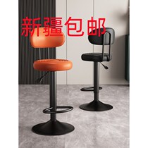 Xinjiang bar chair high stool bar chair lift chair cashier desk front desk swivel chair rotating home bar stool