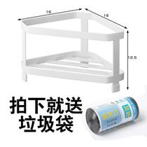 Bedroom Mini Square Iron Art Garbage Rack Home Kitchen Countertop Floor Small trash can with cover containing brief