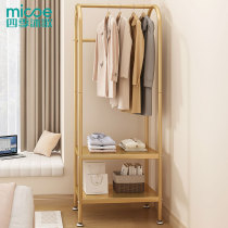 Four Seasons Muge Porte-vêtements sur pied Chambre à coucher Coin de la maison Porte-manteau simple Le support de rangement pour vêtements dintérieur ne prend pas de place