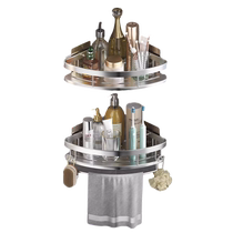 DuPont bathroom rack bathroom corner wall supplies storage rack wall-mounted punch-free space aluminum