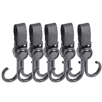 Утолщенный ✅Упаковка из 5 штук [двойной крючок для электромобиля] ⭐Сверхвысокая нагрузка