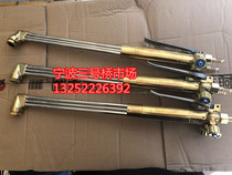 German imported technology Ningbo G02-200 isobaric cutting torch manual high-power cutting gun gas cutting heavy
