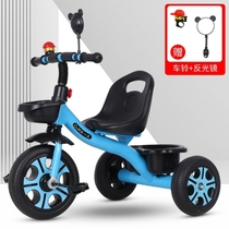 Toy car womens pedal childrens tricycle male auxiliary children can sit child light pedal boy infant