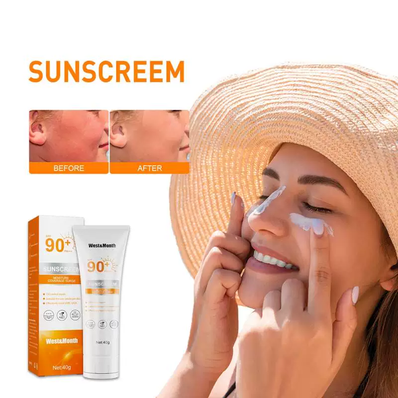 40 SPF90 высокая защита от солнца отбеливающий крем для лица и тела солнцезащитный крем против AG i