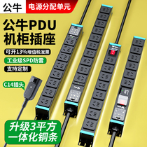 Bull Pdu Enclosure Socket C14 plug 8 bits 10A lightning protection plug-in UPS socket