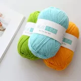 樱兰 Плетеный клубок пряжи ручной работы, крючок для вязания, иголка, детский набор материалов, свитер, из ворсистого хлопка, «сделай сам»