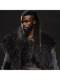 Men's Viking Warrior Fur Collar Cape Shawl Medieval Faux Fur Halloween Costume Fur Performance Costume