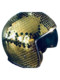 Disco Ball Helmet with Retractable Mirror, Reflective Ball Helmet