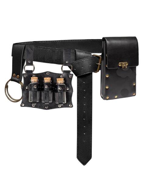 Amazon Independent Site Steampunk Phone Bag Medieval Bag Belt Renaissance Cosplay Costume Accessories