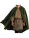 Joukavor Velvet Hooded Cloak Medieval Renaissance Period Men's and Women's Hooded Cloak Halloween Costume
