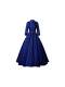 Plus-Size Gothic Victorian-Style Women's Dress Queen Role-Playing Cosplay Medieval