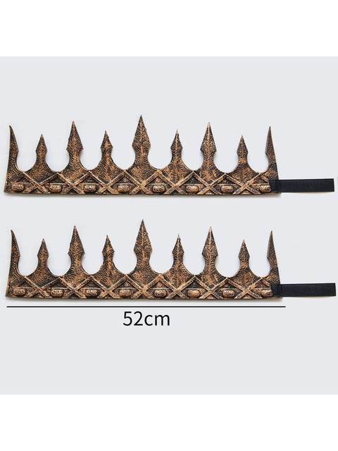 European and American Dark Style Retro Crow Crown King Crown Cosplay Party Dance Costume Props
