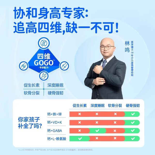 Wonderlab Children's Liquid Calcium Oral Solution Youth Growth No. 1 Official Lysine Calcium Tablets High