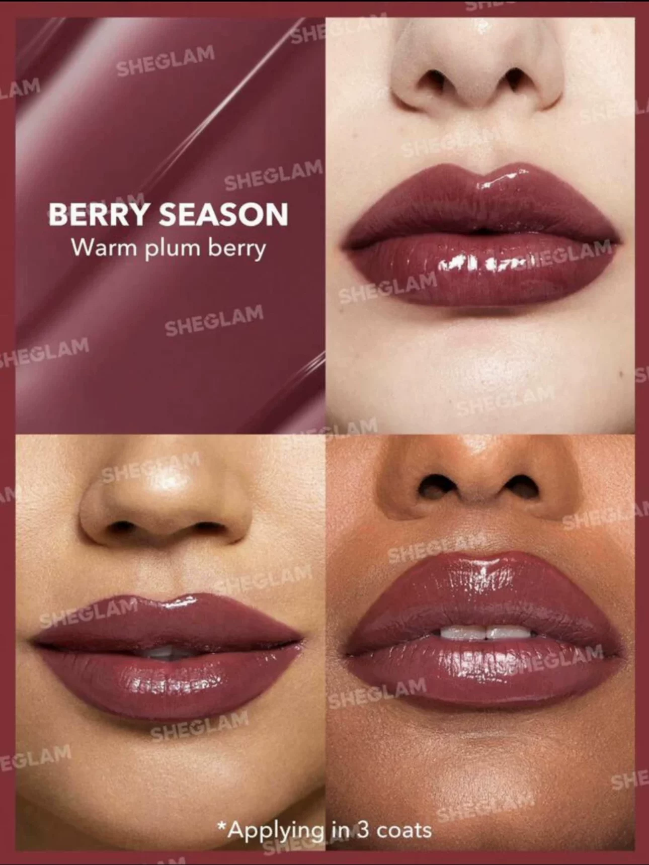 Container, lip gloss, nutritious glossy lipstick, USA, mirror effect