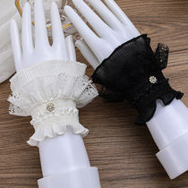 Fake sleeves versatile splicing sleeveless bottoming inner sleeves sweater sweatshirt cuffs manicure photo props