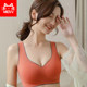 Summer Mll0VV Hong Kong cat series champion Zhao Wenwen endorsement underwear ladies small chest seamless bra beautiful back breathable