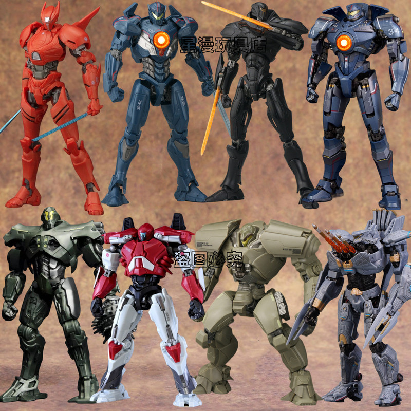 Bruco Neca Pacific Rim Luminous Edition Revenge Wanderer Mecha Model Children's Male Action Figure Toy