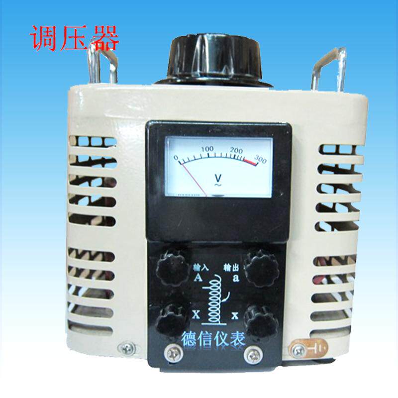 TDGC2-2KVA Hongbao AC voltage regulator AC transformer 0-250V AC voltage adjustable power supply