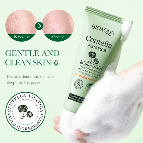 Centella asiatica Facial Cleanser Увлажняющий нефть F -контроль f