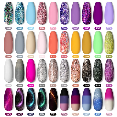 Розалинд 7 мл гель -лак для ногтей красочный блеск ультрафиолетового геля VE VE