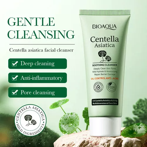 Centella asiatica Facial Cleanser Увлажняющий нефть F -контроль f