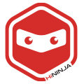 hininja旗舰店的LOGO