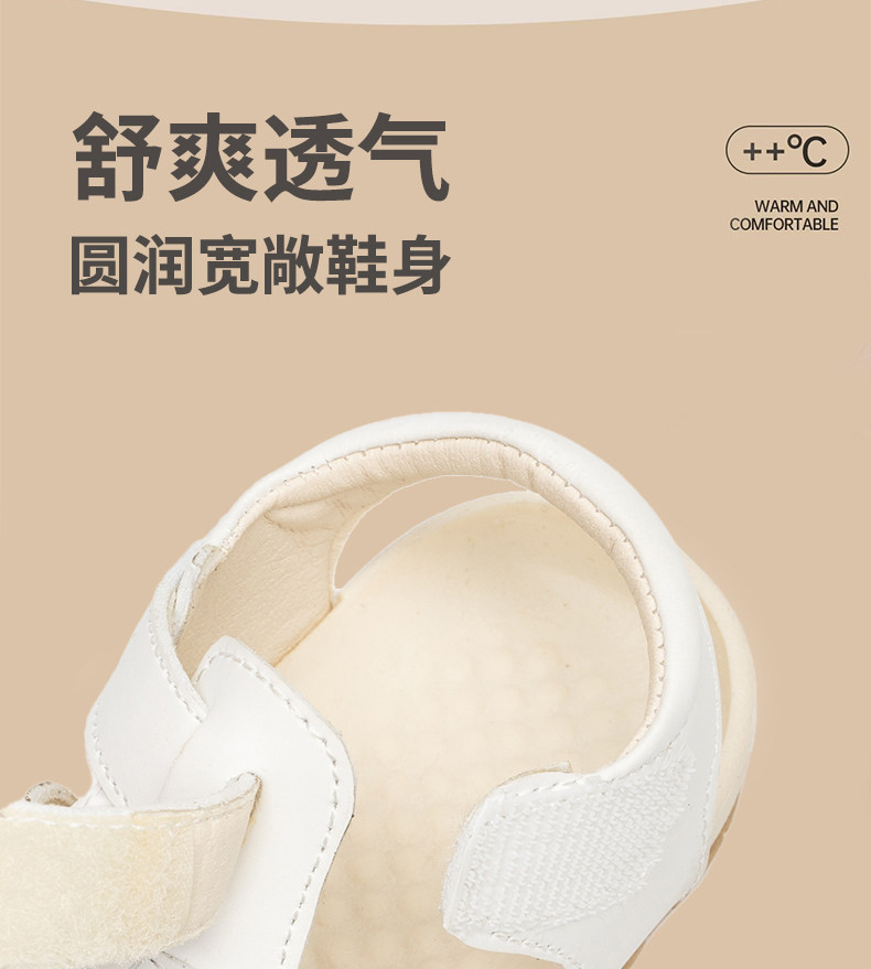 哈登熊童鞋包头凉鞋男童2026夏季新款软底运动沙滩鞋女宝宝鞋时尚 — 8