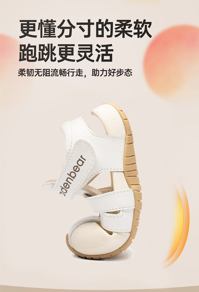 哈登熊童鞋包头凉鞋男童2026夏季新款软底运动沙滩鞋女宝宝鞋时尚 — 14