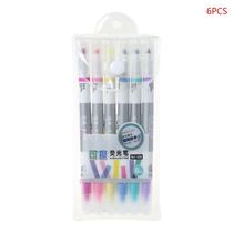 6pcs set Erasable Highlighter Pen Marker Pastel Liquid Chalk