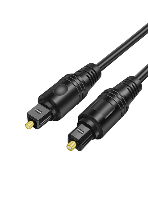 Digital Fiber Optic Audio Home Spdif Output Line Square Head Port 5.1 Channel Amplifier Audio Speaker Set-Top Box Universal Ps4/Xbox Sharp Hisense Xiaomi Tv Optical Brazing Cable