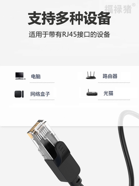 One-To-Four Network Cable Splitter Extender Adapter Rj45 Network Gigabit Dual-Pass Broadband Crystal Head Adapter Straight-Through Connector One-To-Two Network Splitter One-To-Four Adapter