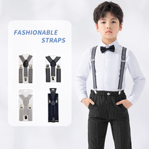 Childrens suspender belt baby suspender belt boy and girl suspender belt black suspender belt clip Childrens Day program performance