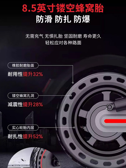 建设电动滑板车折叠电动车成人代驾上班代步女士轻小型便携踏板车