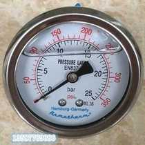 Screw air compressor shock-resistant pressure gauge 016mpa screw compressor shock-resistant pressure gauge 016bar new