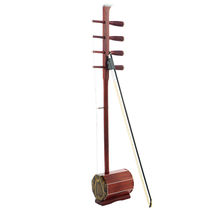 The Ai Mu SH-03 ethnic pipe string instrument red floral pear wood handmade with bass four huts to practice Mongolian