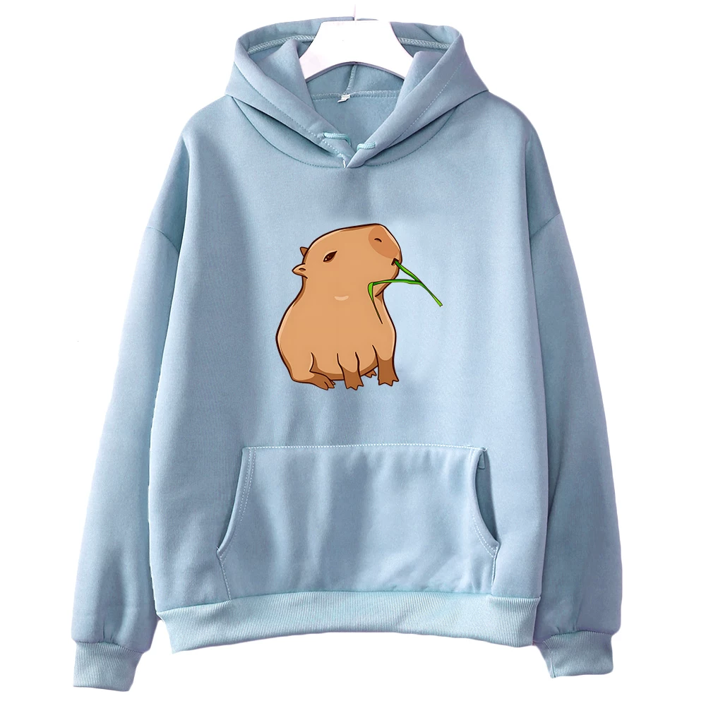 Смешная Capybara принт худи женский/мужской каваяй картина OPS SWE