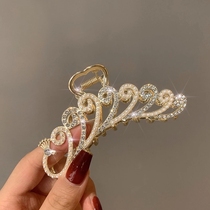 2023 New Elegant Gold Hollow Geometric Metal Hair Claw Vinta