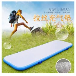 Inflatable Tumbling Mat for Martial Arts, Taekwondo, High Elasticity, Noise Reduction, Non-Slip, Thickened, Dance, Camping, Yoga Mat