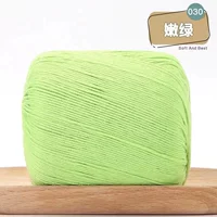 30 нежный зеленый