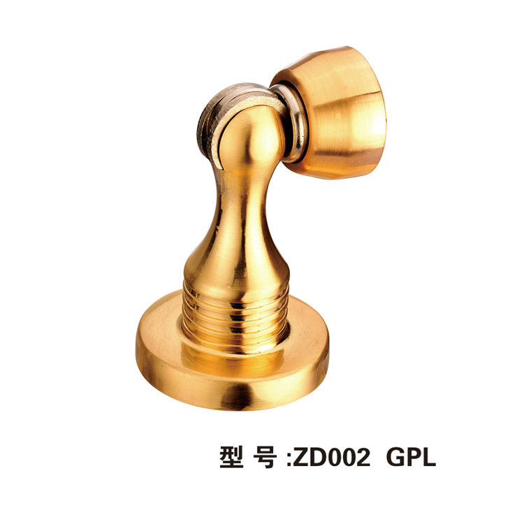 top bungling bronze punching strong magnetic attraction wall suction door top dressing room door bumper to suction and crash door ZD002GPL
