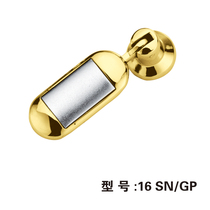 top-state single-hole handle cabinet cabinet cabinet cabinet drawers modern minimalist furniture wardrobe door handle 16 gold wire drawing