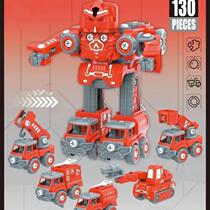 Kids Screwing Nuts Blocks Childrens DIY Assembly and